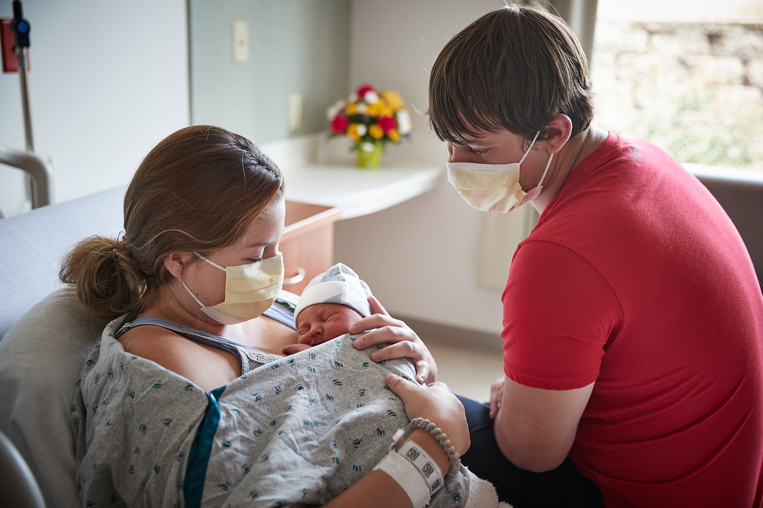 Mom and Dad with Baby